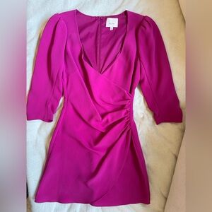 Cinq a Sept fuchsia dress size 0